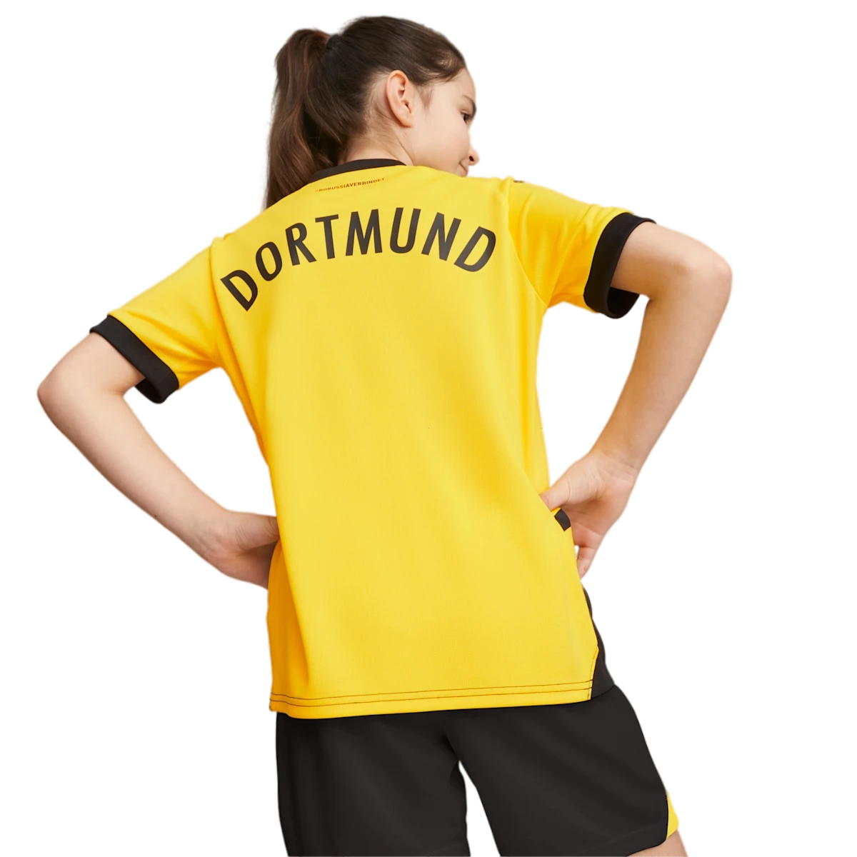 Borussia Dortmund 23/24 Kid's Home Shirt and Shorts