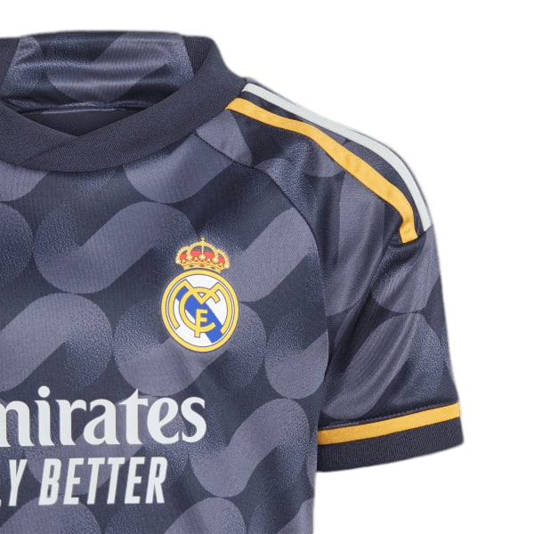 Real Madrid 23/24 Kid's Away Shirt and Shorts