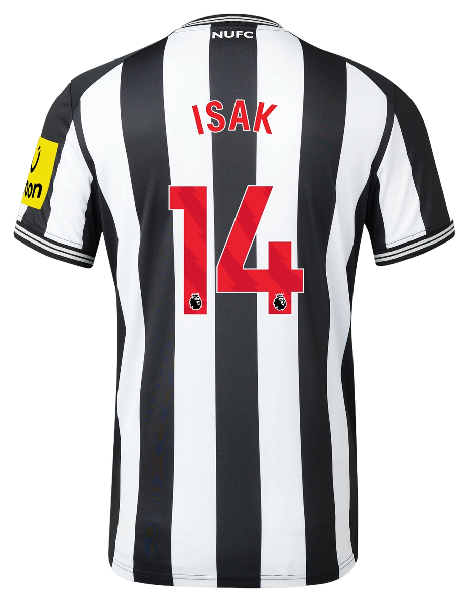 ISAK #14 Newcastle United 23/24 Authentic Men's Home Shirt - PL Font