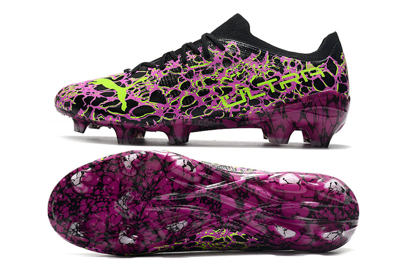 Puma Ultra 1.3 FG/AG - Purple/Black/Yellow