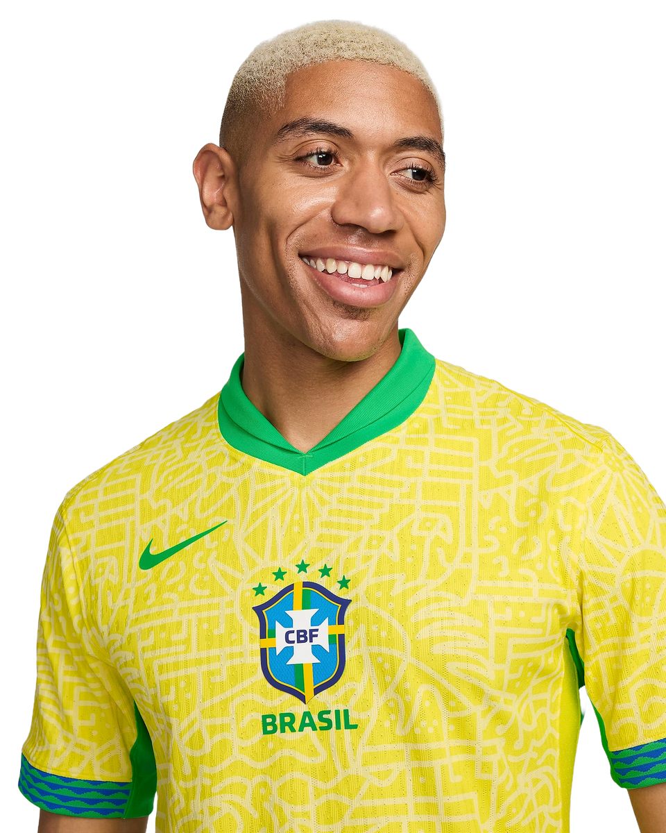 Brazil 2024 Authentic Men's Home Shirt