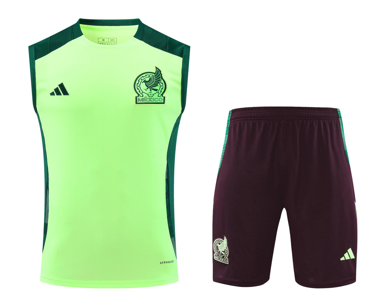 Mexico 2024 Men's Green Training Tank Top