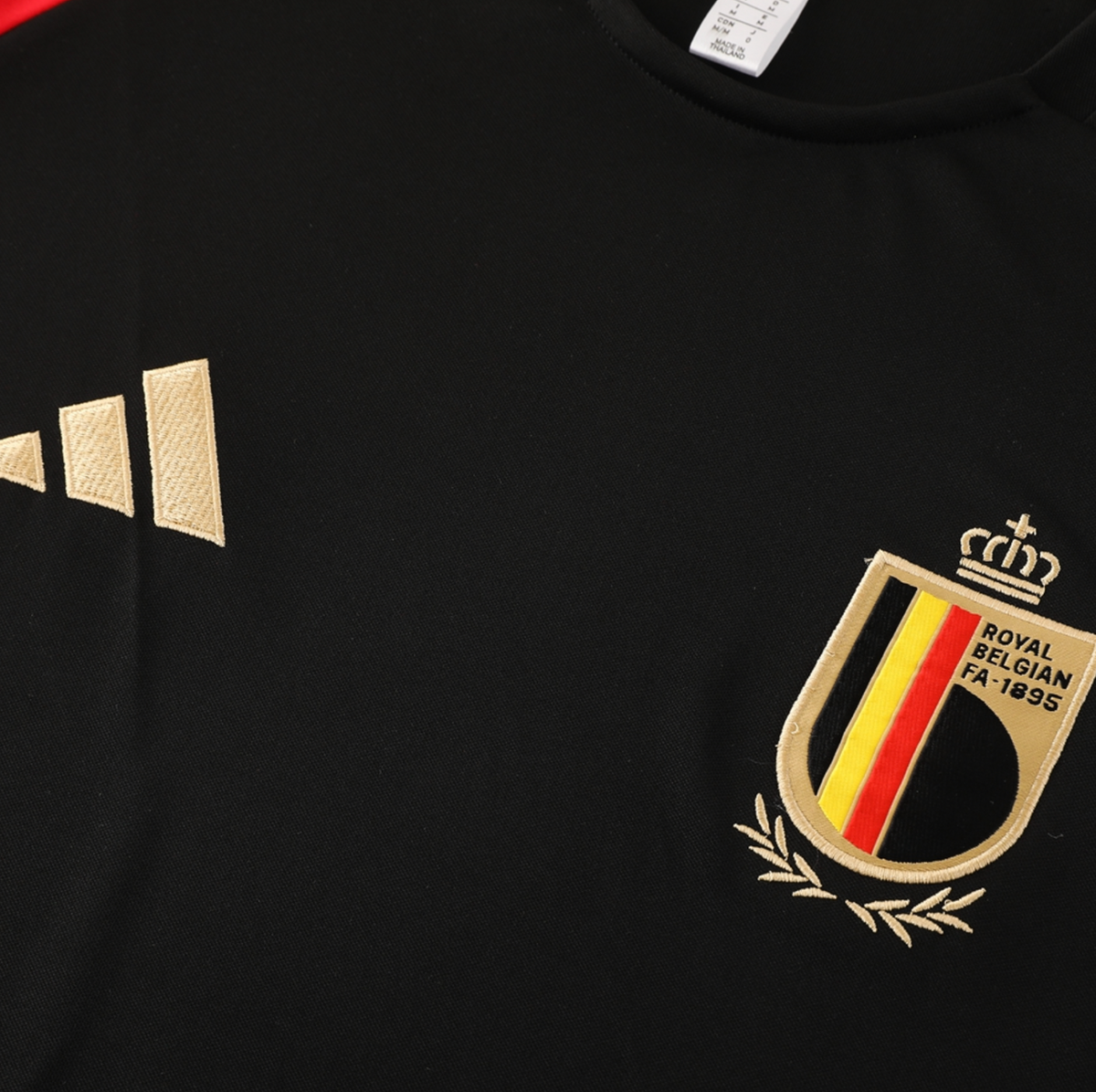 Belgium 2024 Men's Black Training Tracksuit