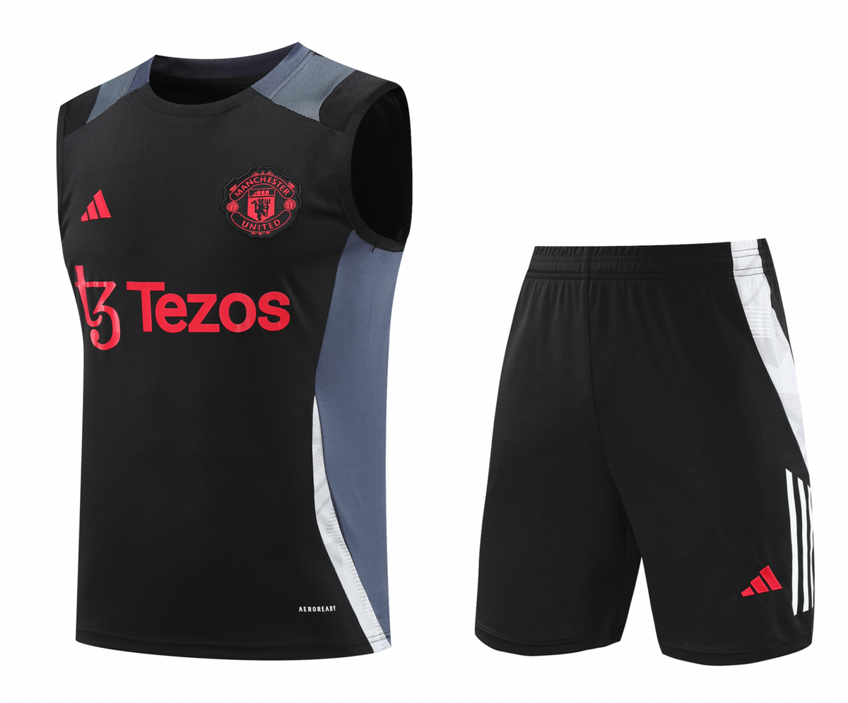 Manchester United 24/25 Men's Black Training Tank Top