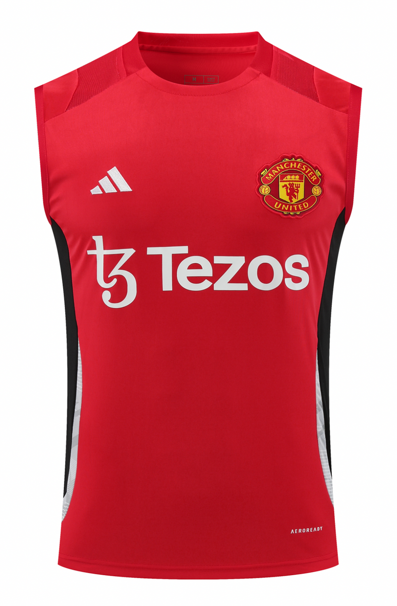 Manchester United 24/25 Men's Red Training Tank Top