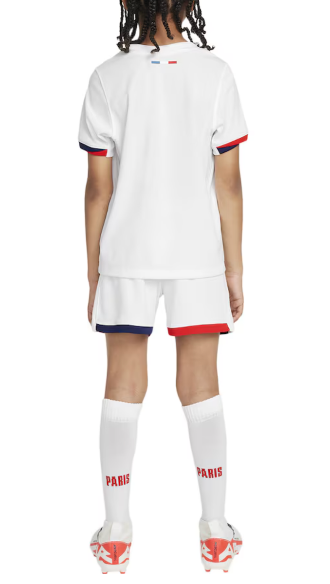 Paris Saint-Germain 24/25 Kid's Away Shirt and Shorts