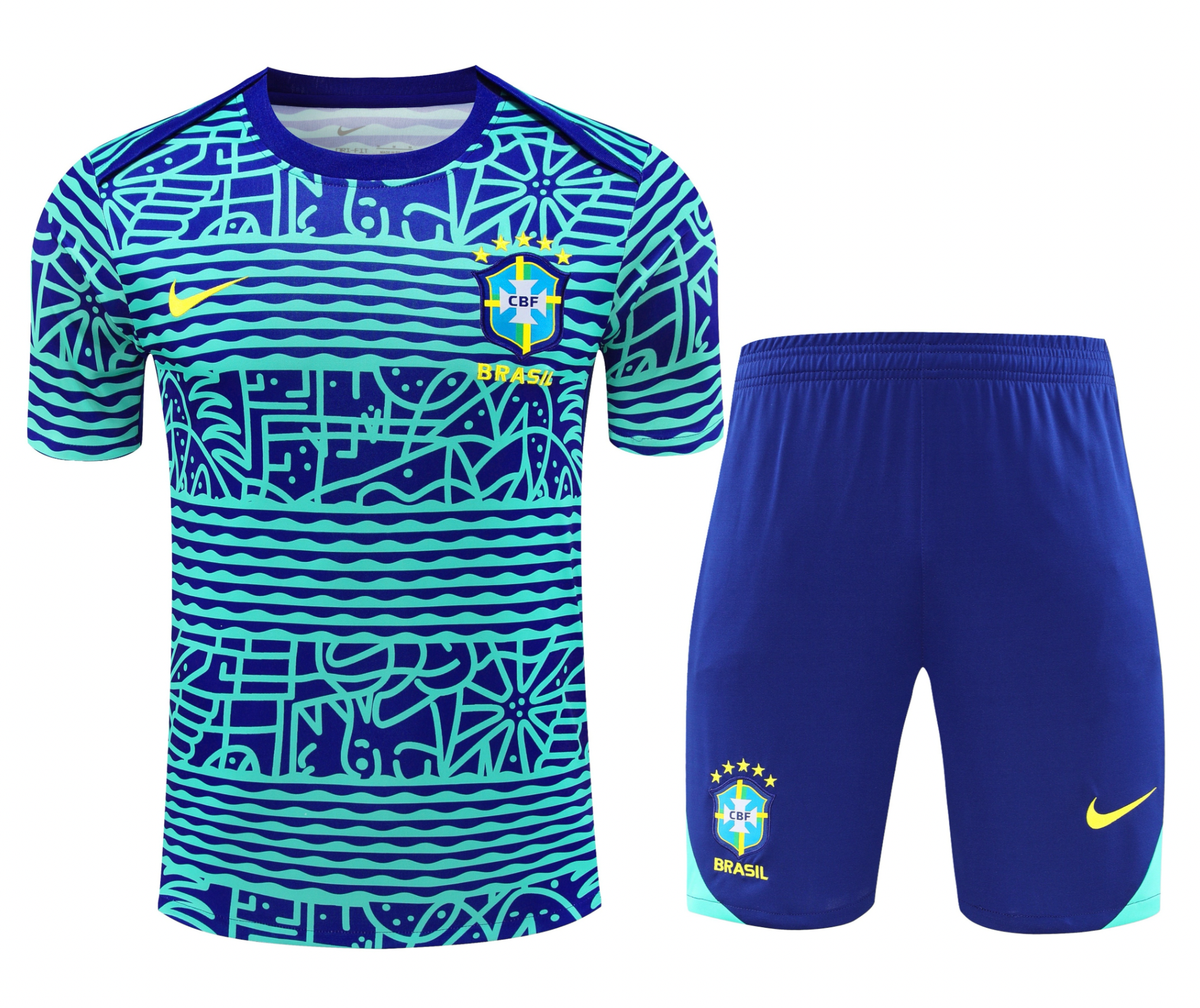 Brazil 2024 Men's Pre-Match Shirt