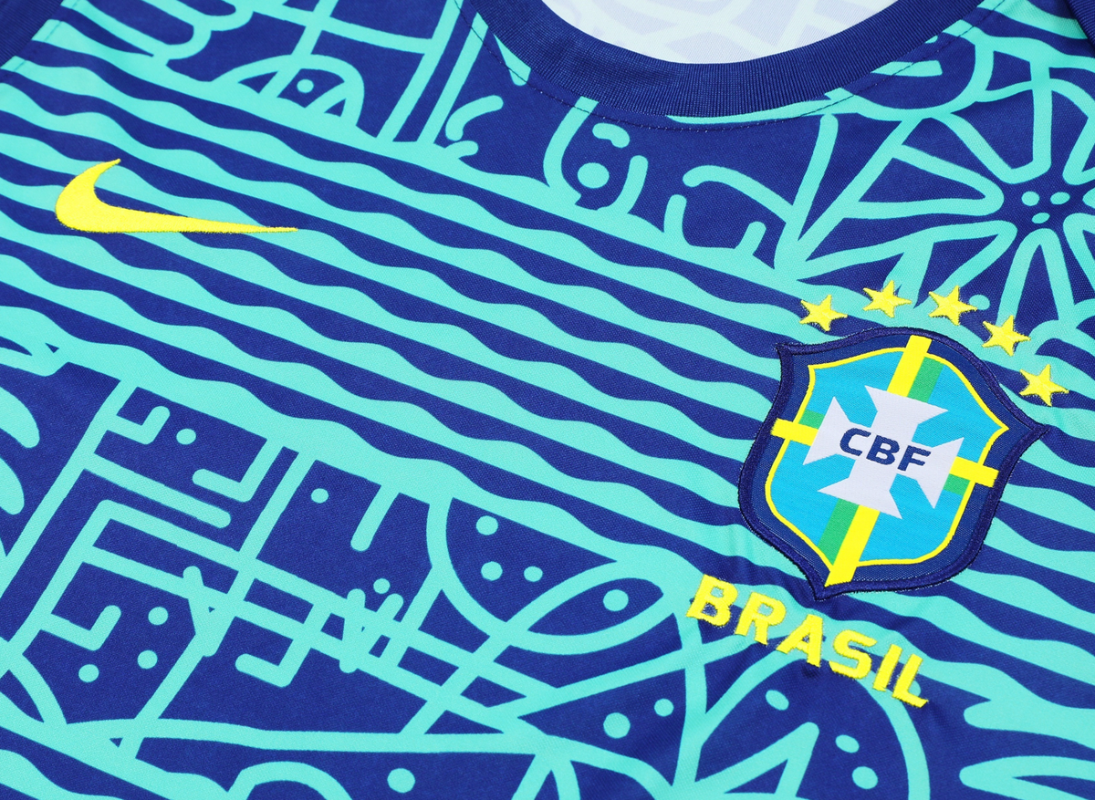 Brazil 2024 Men's Pre-Match Tank Top