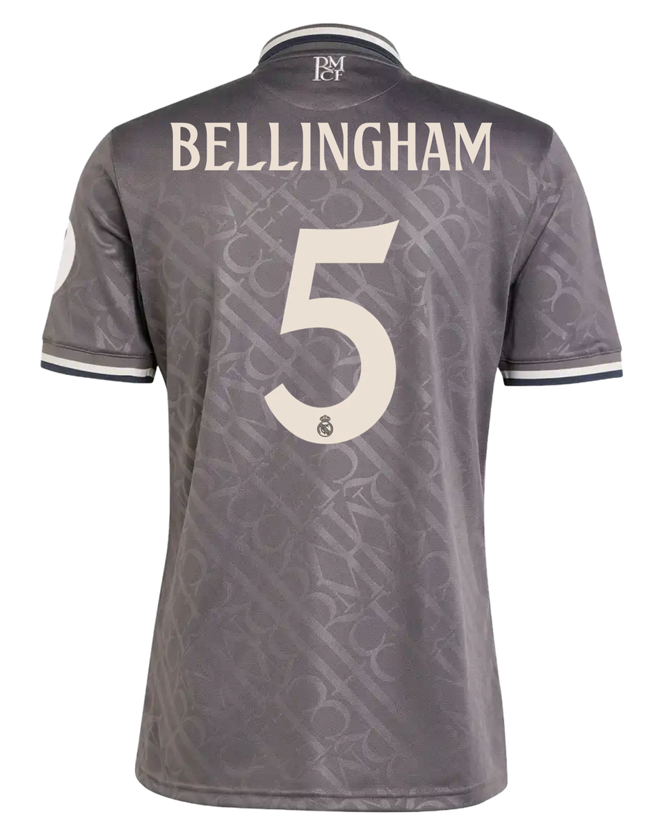 BELLINGHAM #5 Real Madrid 24/25 Stadium Men's Third Shirt