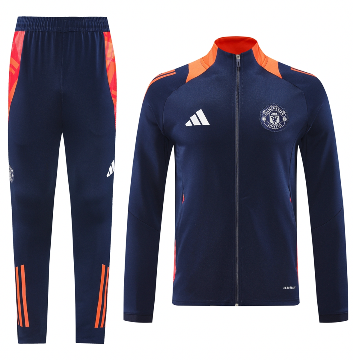 Manchester United 24/25 Men's Navy Long Zip Jacket