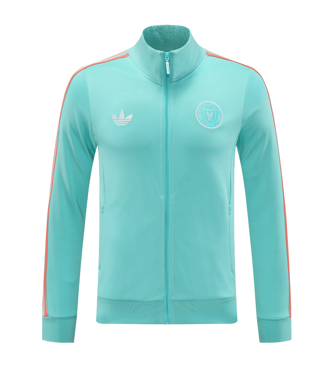 Inter Miami 2024 Men's Turquoise Long Zip Jacket