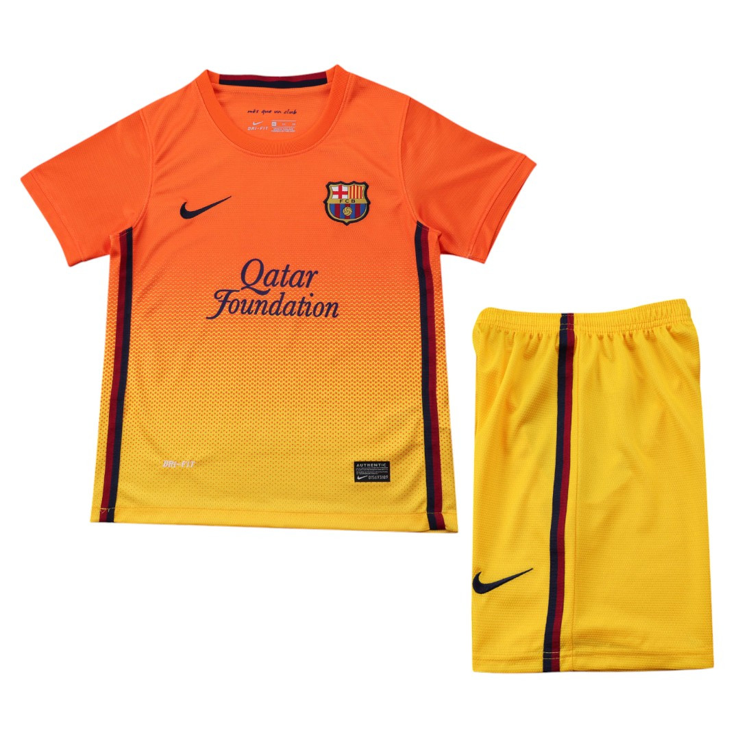 Barcelona 12/13 Kid's Away Retro Mini-Kit