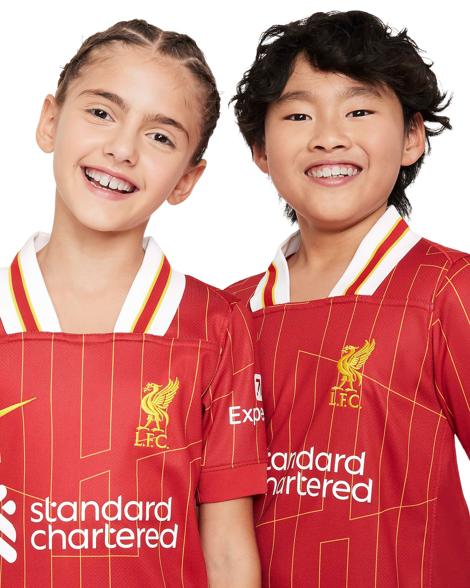 CHAMPIONS 24/25 Liverpool 24/25 Kid's Home Shirt and Shorts