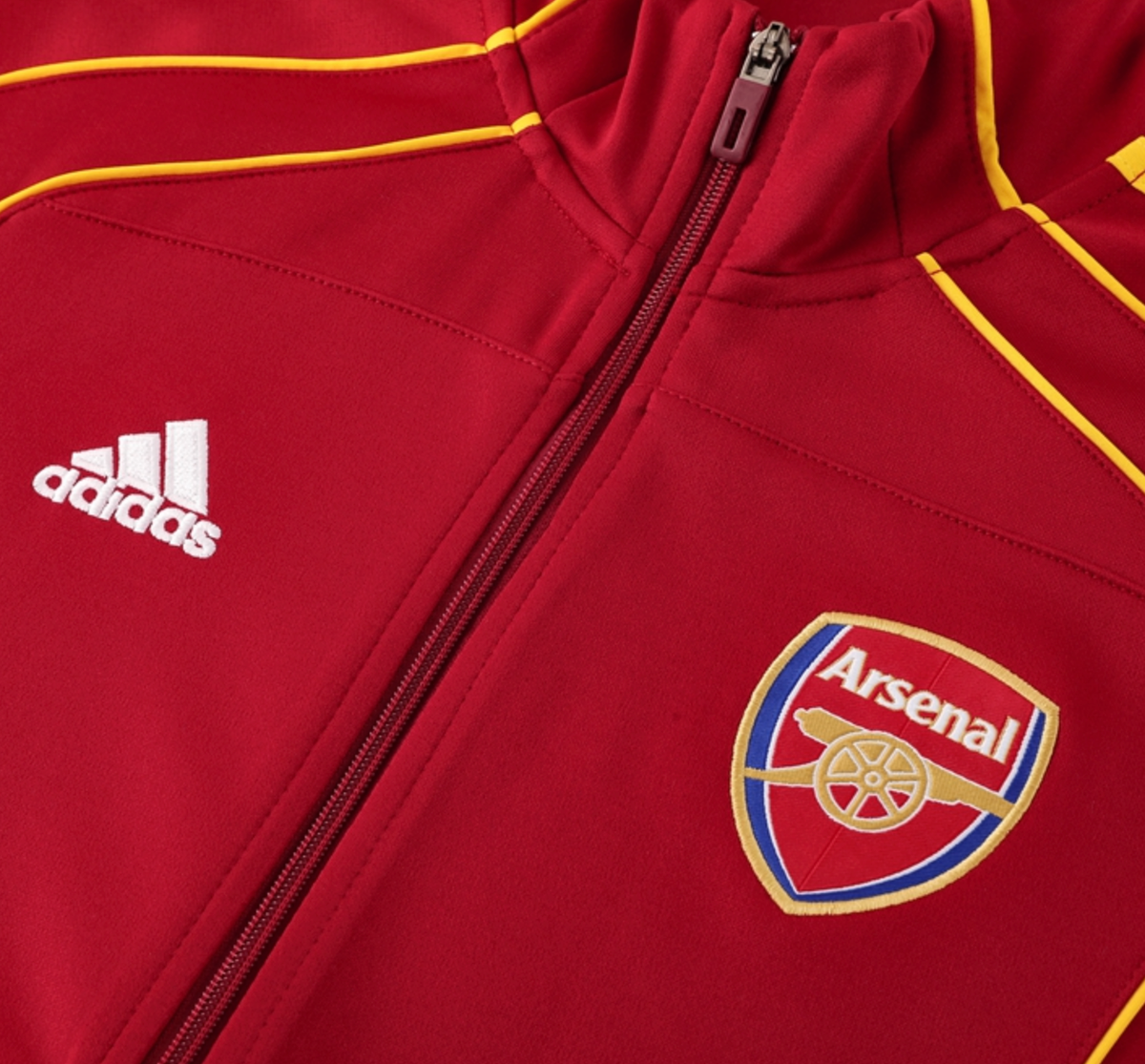 Arsenal 25/26 Men's Red Long Zip Jacket