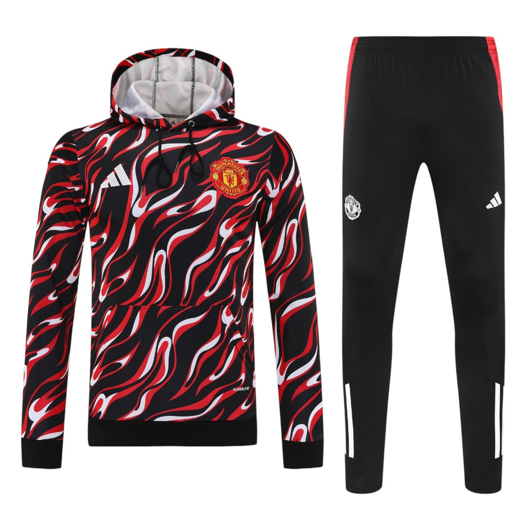 Manchester United 25/26 Men's Pre-Match Hoodie Tracksuit