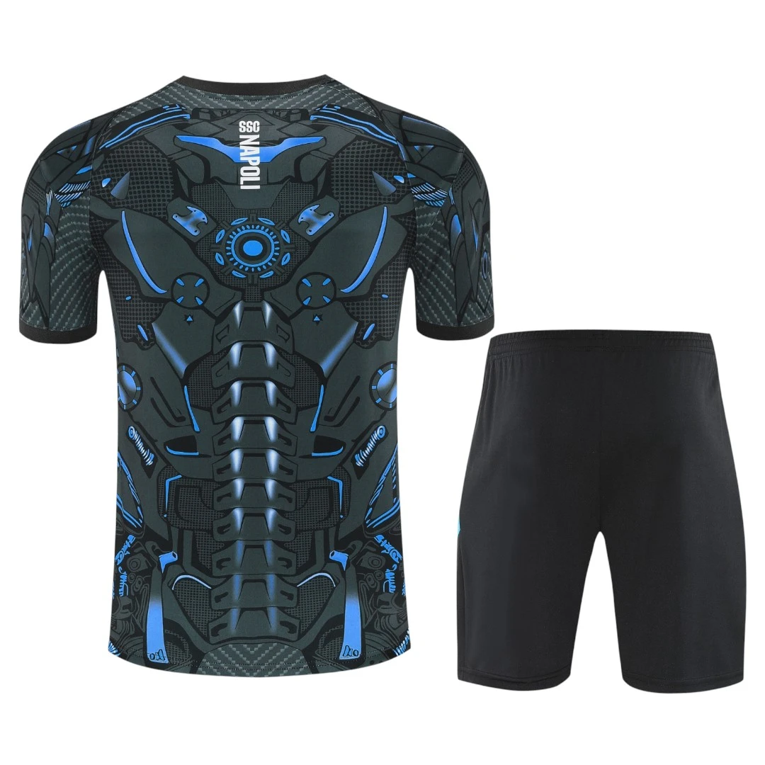SSC Napoli 25/26 Men's Black Training Shirt