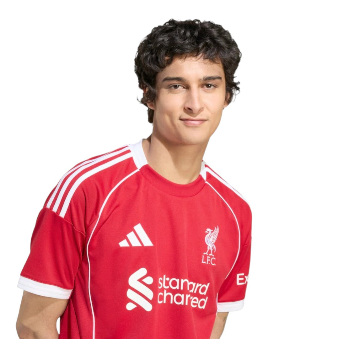 ISAK #9 Liverpool 25/26 Stadium Men's Home Shirt - Liverpool Font