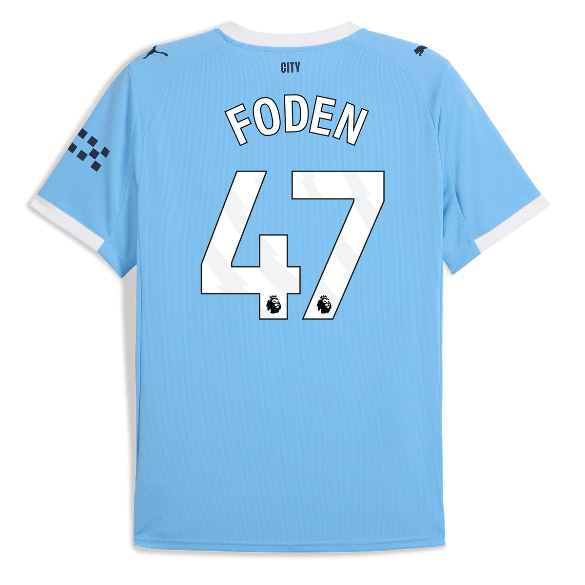 FODEN #47 Manchester City 25/26 Women's Home Shirt - PL Font