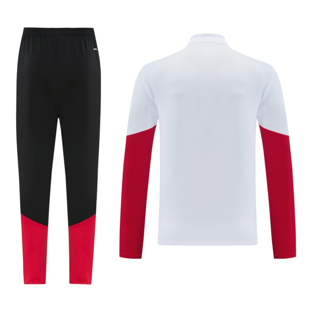 Germany 2026 Men's White Short Zip Tracksuit