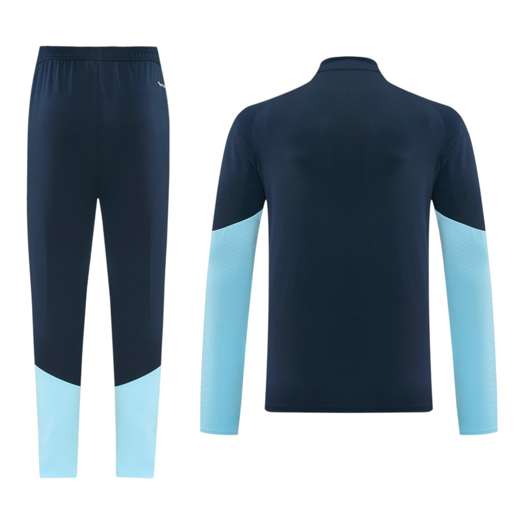 Argentina 2026 Men's Navy Short Zip Tracksuit