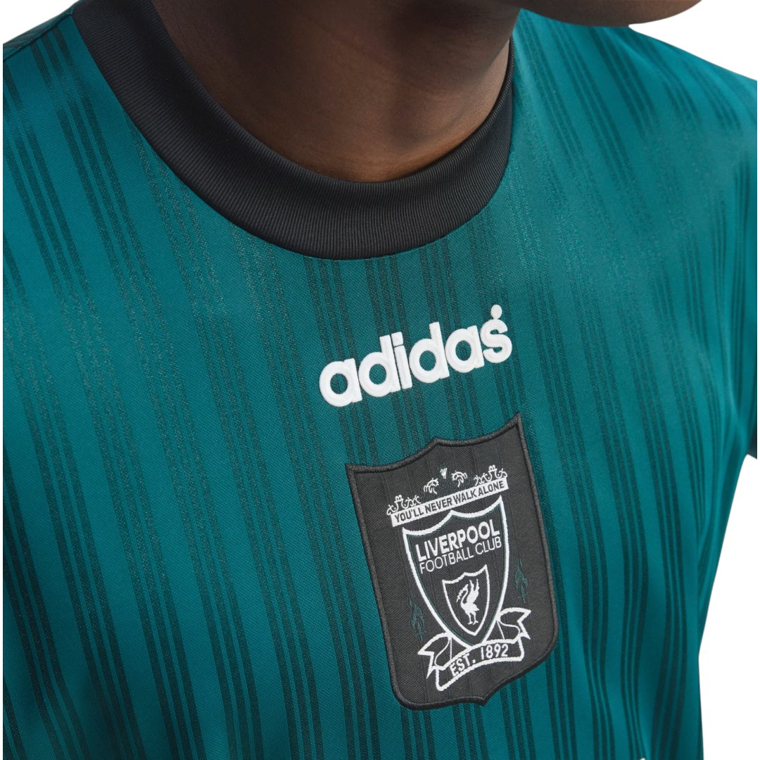Liverpool 95/96 Men's Special Edition Tee Green Retro Shirt