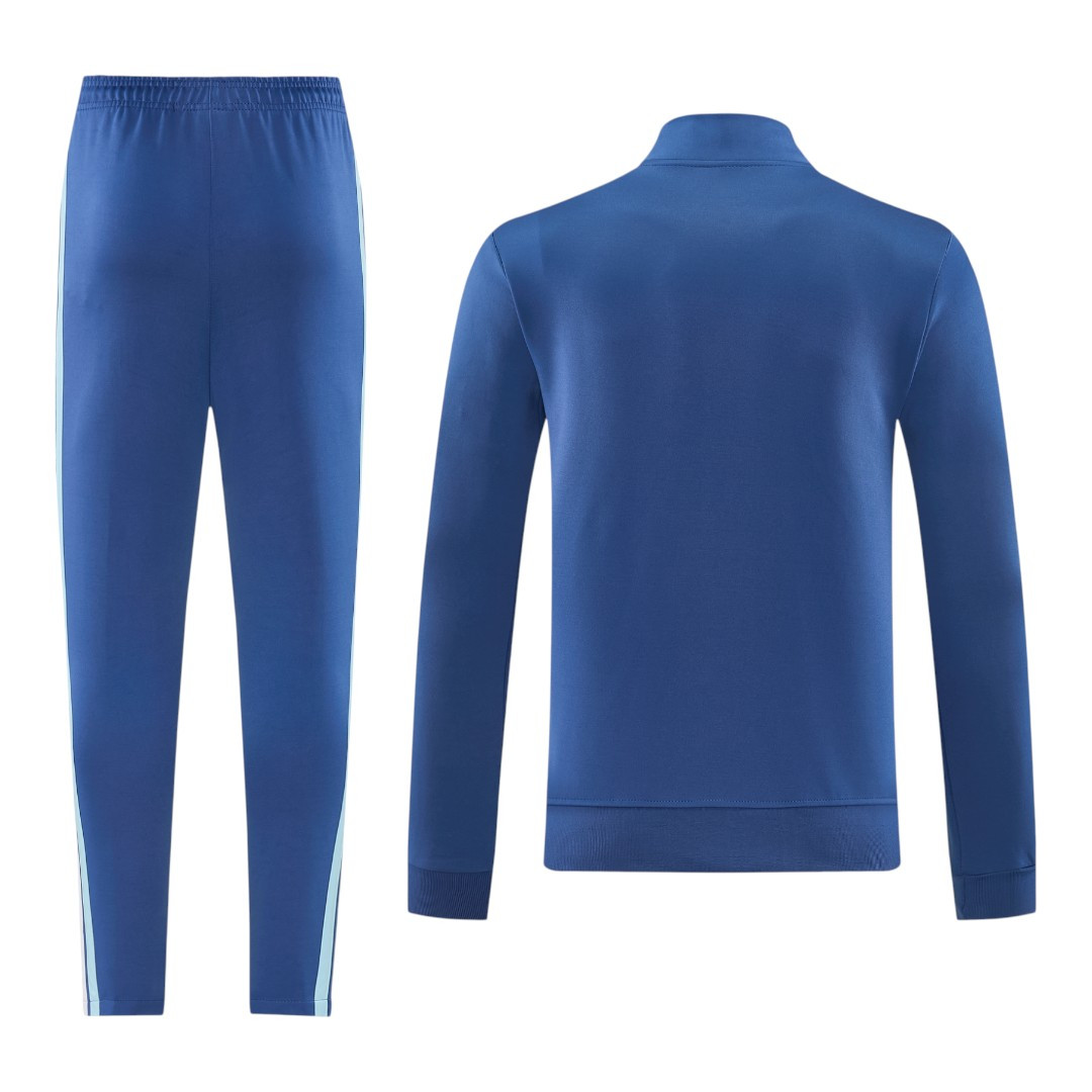 Argentina 2026 Men's Blue Long Zip Jacket
