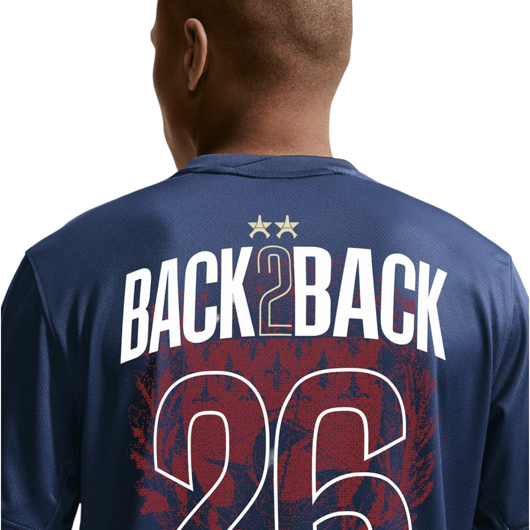 #26 BACK2BACK Paris Saint-Germain 25/26 Stadium Men's Home Shirt