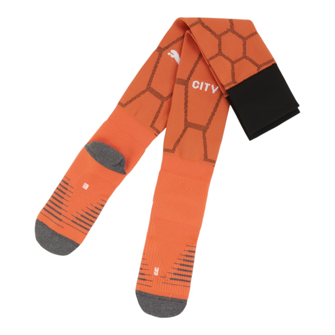Manchester City 26/27 Kid's Orange Goalkeeper Set