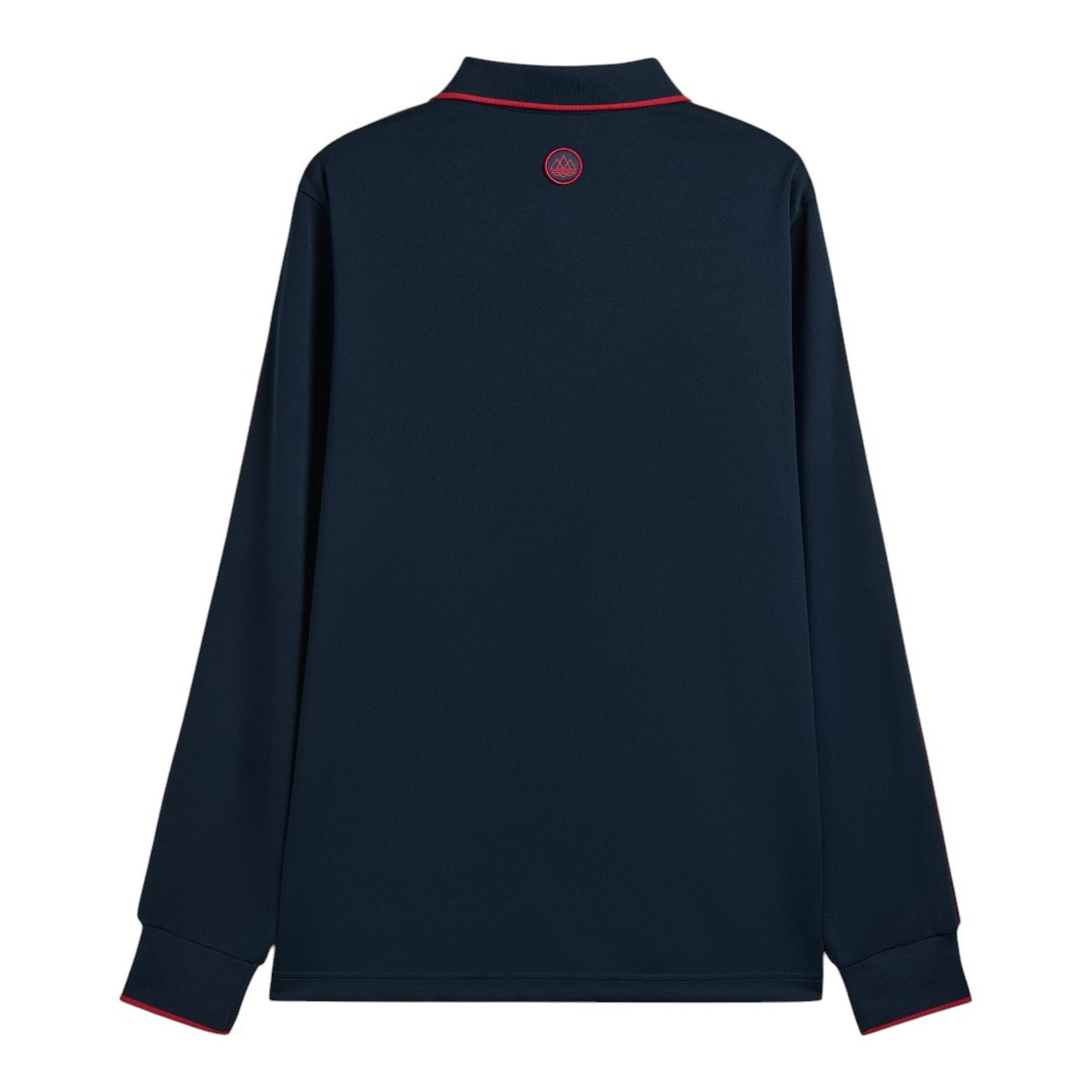 Arsenal x SPZL FC Men's Long Sleeve Polo Shirt