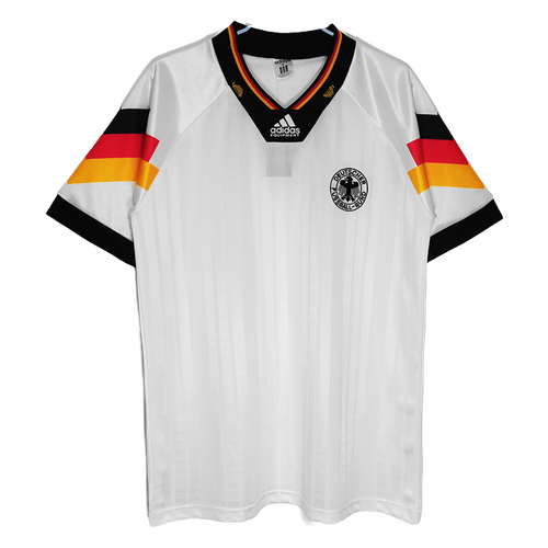 Germany 1992 Men's Home Retro Shirt