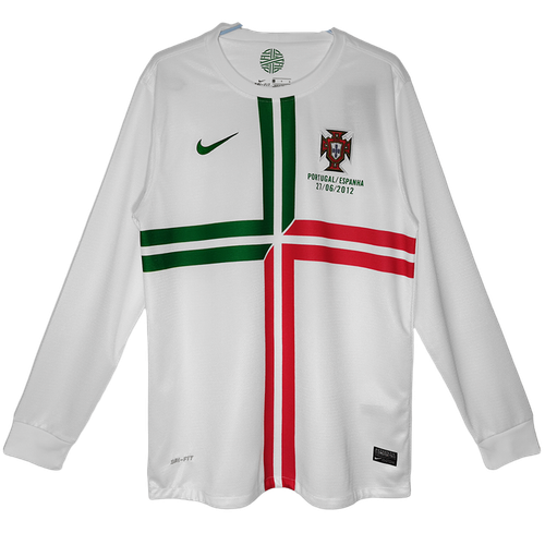 Portugal 12/13 Men's Away Retro Long Sleeve Shirt