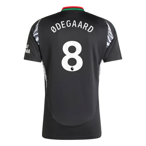 ØDEGAARD #8 Arsenal 24/25 Stadium Men's Away Shirt - PL Font