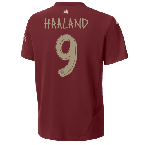 HAALAND #9 Manchester City 24/25 Kid's Third Shirt and Shorts - Man City Font