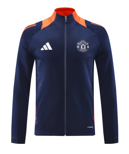 Manchester United 24/25 Men's Navy Long Zip Jacket