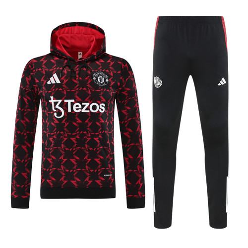 Manchester United 24/25 Men's Patterns Hoodie Tracksuit
