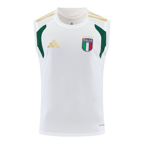 Italy 2026 Men's White Training Tank Top