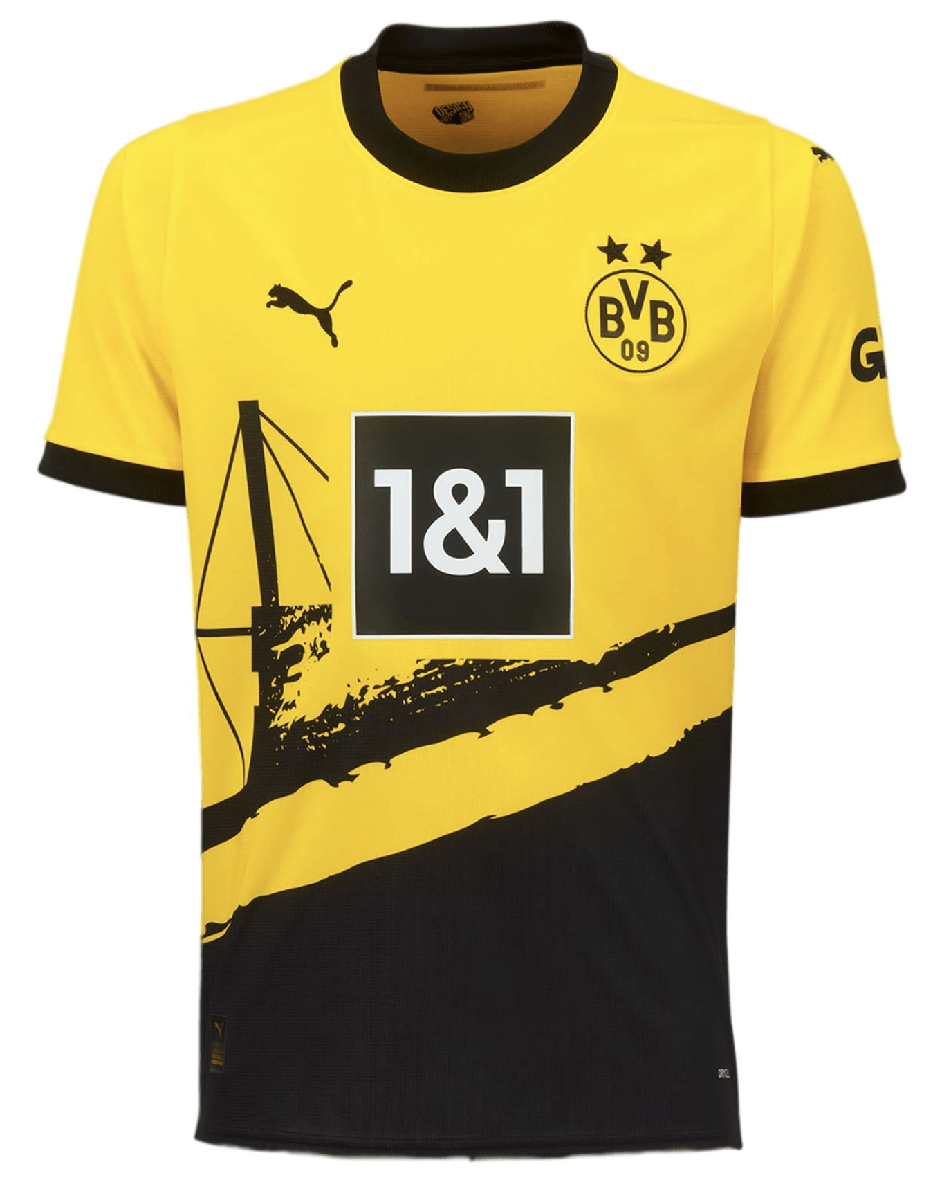 Borussia Dortmund 23/24 Authentic Men's Home Shirt