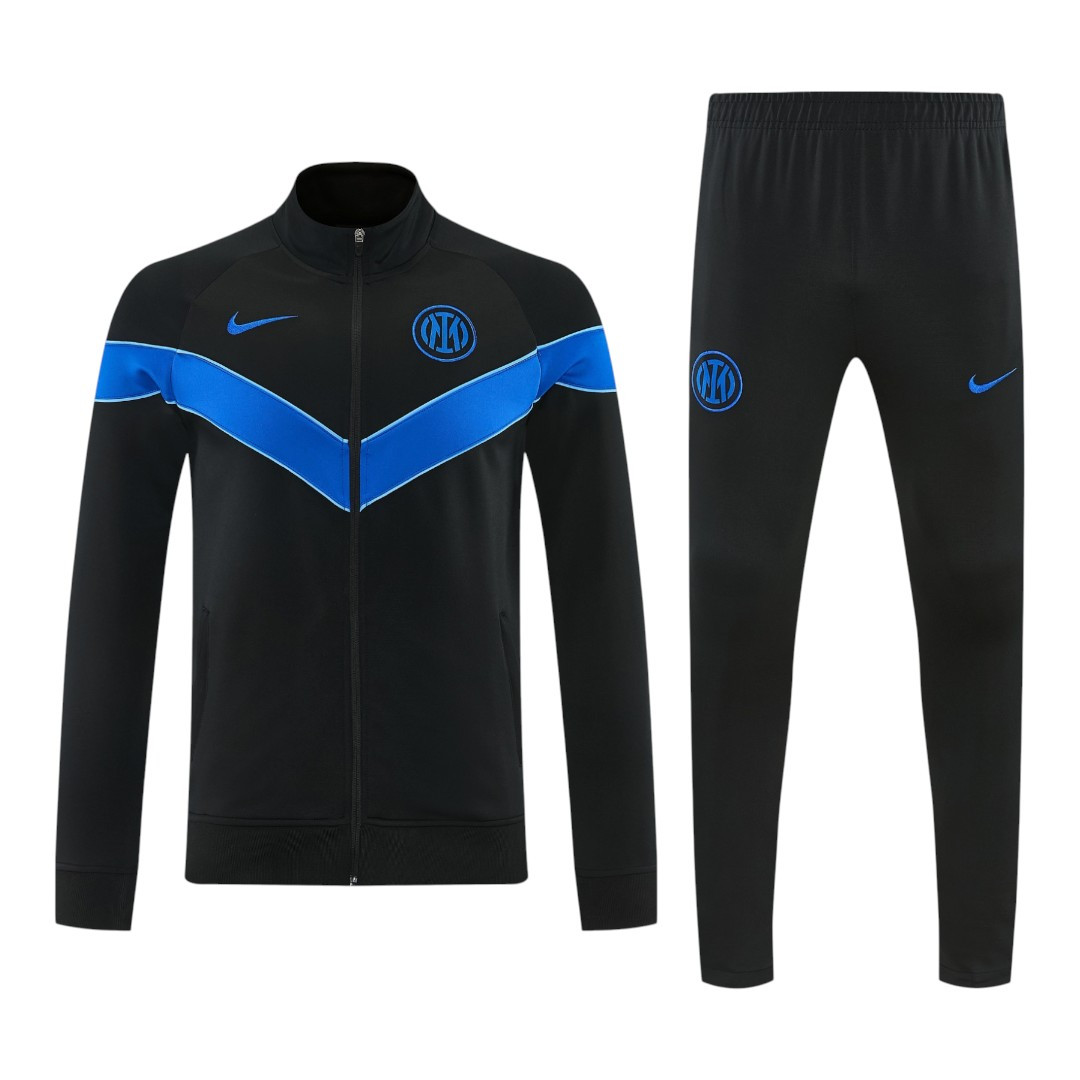 Inter Milan 26/27 Men's Black Long Zip Tracksuit