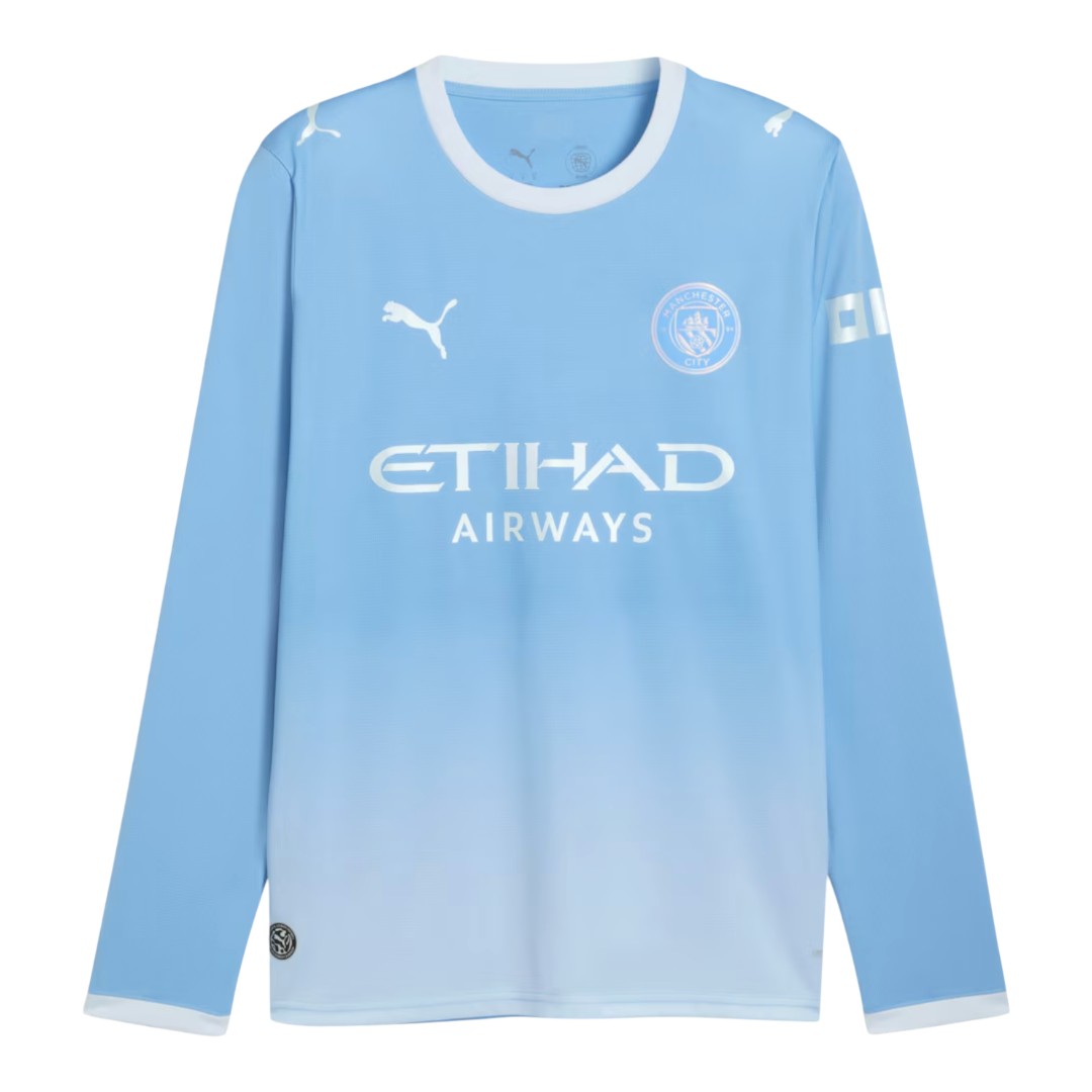 Manchester City 26/27 Men's Home Long Sleeve Shirt