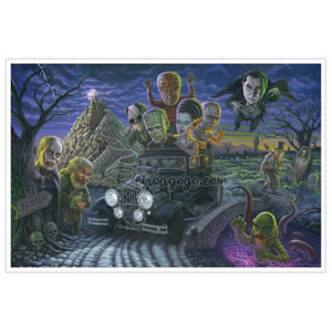 P'gosh "Frankie's New Ride" Print P'gosh "Frankie's New Ride" Print