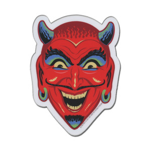 Fun House Devil Vinyl Sticker Fun House Devil Vinyl Sticker