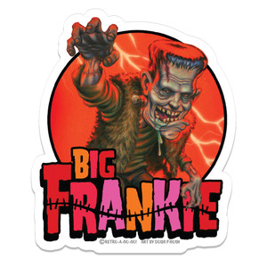 P'gosh Big Frankie Vinyl Sticker P'gosh Big Frankie Vinyl Sticker