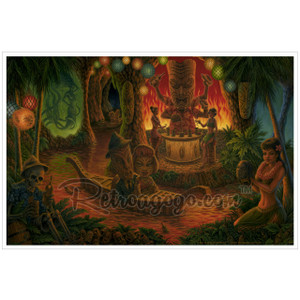 P'gosh "Rum Soaked Fever Dream" Print P'gosh "Rum Soaked Fever Dream" Print