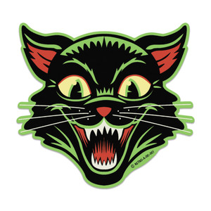 Frisky Kitty Vinyl Sticker Frisky Kitty Vinyl Sticker