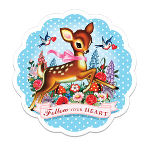 SugarLand Follow Your Heart Deer Vinyl Sticker SugarLand Follow Your Heart Deer Vinyl Sticker