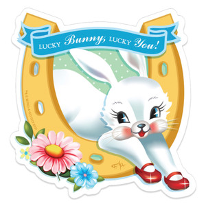 SugarLand Lucky Bunny Vinyl Sticker SugarLand Lucky Bunny Vinyl Sticker
