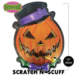 Scratch n' Scuff Glitter Bomb Gourd Goblin 3-D Wall Decor Scratch n' Scuff Glitter Bomb Gourd Goblin 3-D Wall Decor