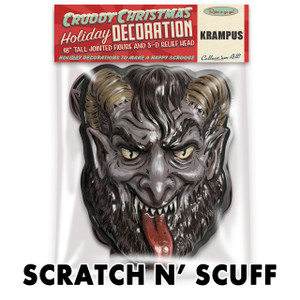 Scratch n' Scuff Krampus Cruddy Christmas Mini Monster Scratch n' Scuff Krampus Cruddy Christmas Mini Monster