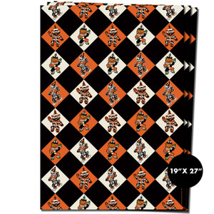 Harlequin Halloween Gift Wrap Sheets Harlequin Halloween Gift Wrap Sheets