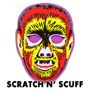 Scratch n' Scuff Wolfie Metal Sign Scratch n' Scuff Wolfie Metal Sign